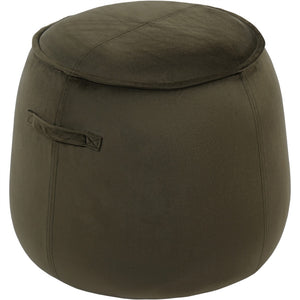 Bingham Velvet Stool in Green by Libra, image 3