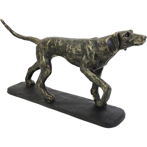 Hunter Dog Sculpture by Libra, image 2