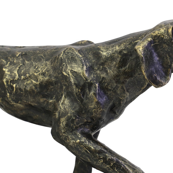 Hunter Dog Sculpture by Libra, image 4