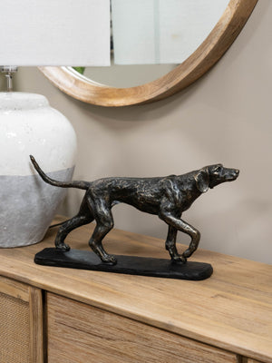 Hunter Dog Sculpture by Libra, image 6
