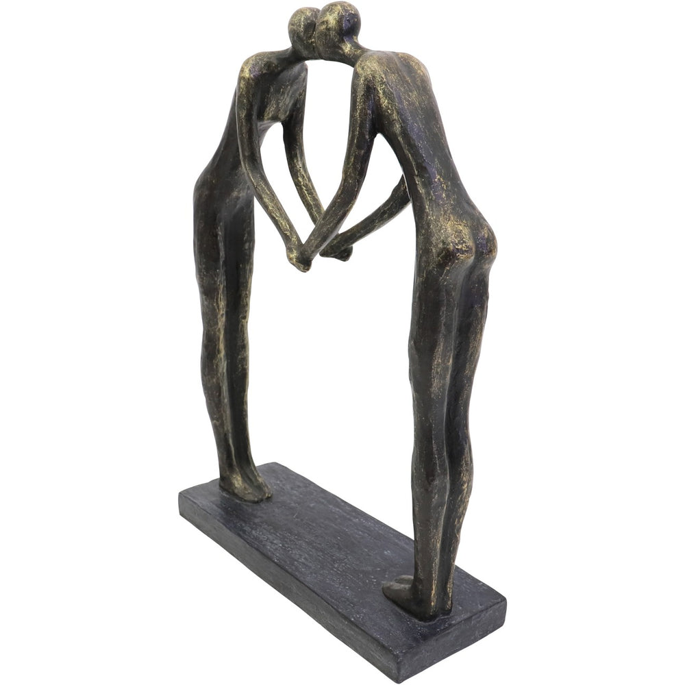 Lovers Heart Sculpture by Libra