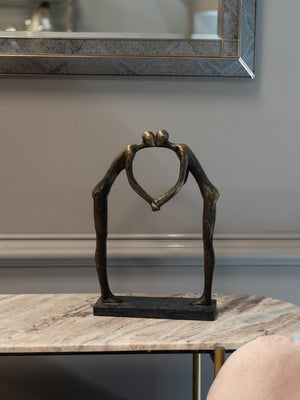 Lovers Heart Sculpture by Libra, image 5
