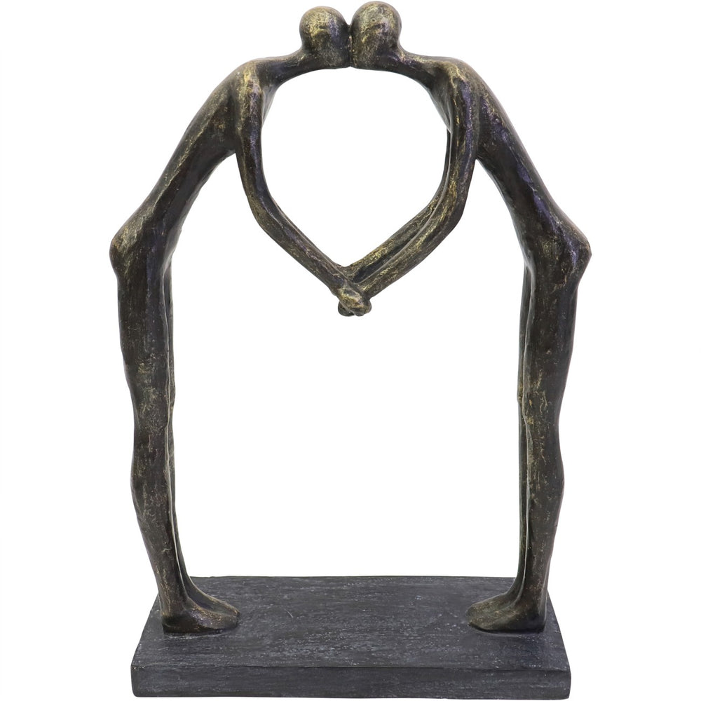 Lovers Heart Sculpture by Libra