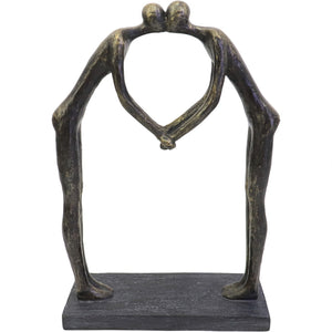 Lovers Heart Sculpture by Libra
