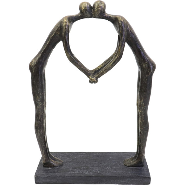 Lovers Heart Sculpture by Libra