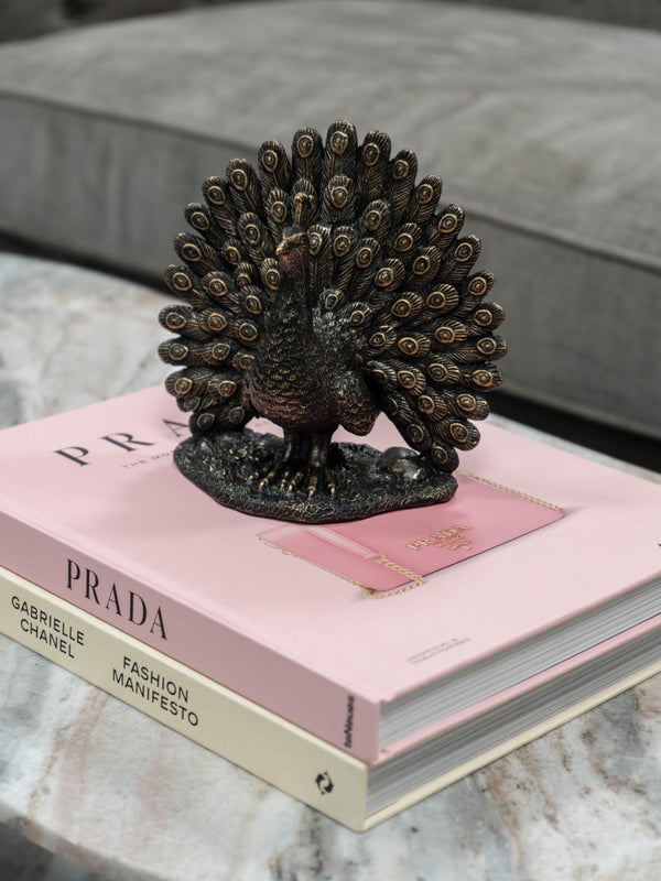Peacock Sculpture by Libra, image 6