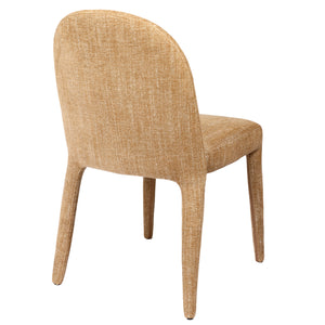 Eska Pair of Upholstered Dining Chairs in Wheat by Libra, image 4