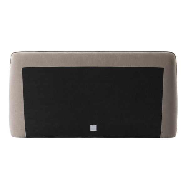 Darley Upholstered 5ft King Size Bed Frame in Soft Beige by Libra, image 3