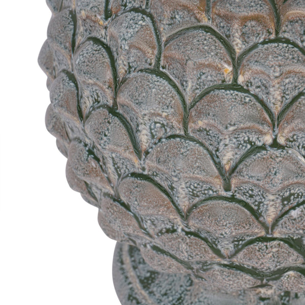 Verona Glazed Ceramic Table Lamp with Shade by Libra, image 5