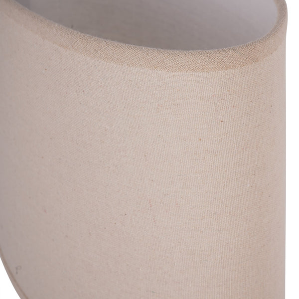 Lunara Textured Ceramic Table Lamp with Shade by Libra, image 4
