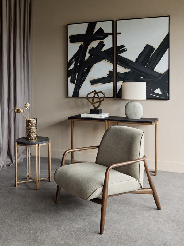 Lunara Textured Ceramic Table Lamp with Shade by Libra, image 7