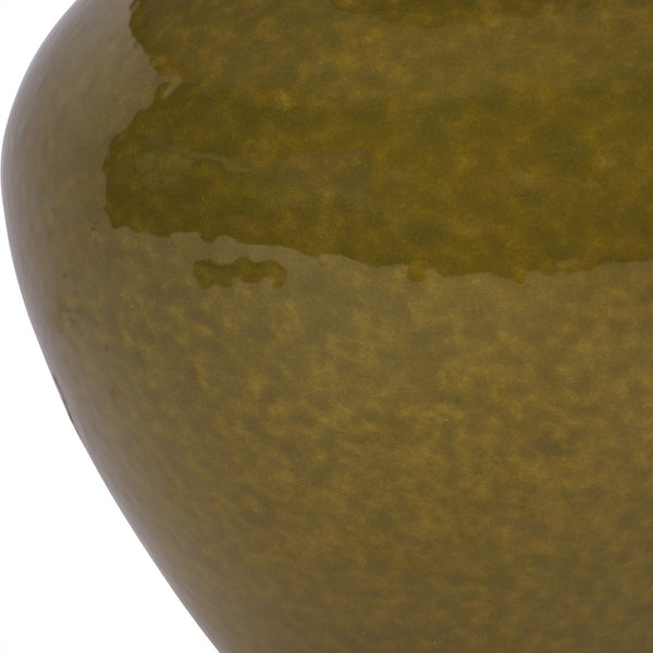 Aubrey Green Ceramic Table Lamp Small by Libra, image 8
