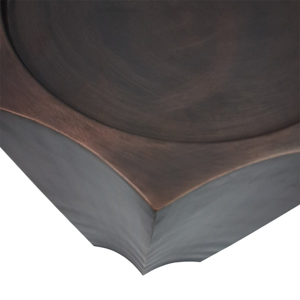 Brockley Plinth in Antique Bronze by Libra, image 3