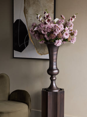 Brockley Antique Bronze Planter 72cm by Libra, image 6