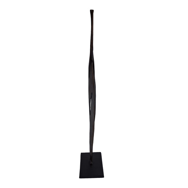 Moulton Twist Aluminium Abstract Leaf Sculpture by Libra, image 2