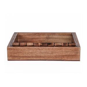Pryce Mango Wood Shut the Box Game by Libra, image 3