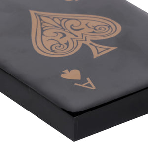 Chollerford Black and Gold Inlay Card Box by Libra, image 5