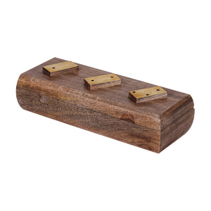 Pryce Mango Wood Domino Game by Libra, image 2
