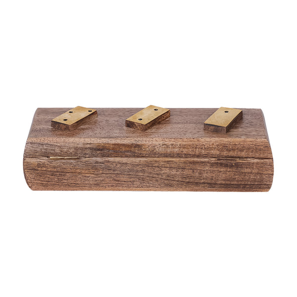 Pryce Mango Wood Domino Game by Libra