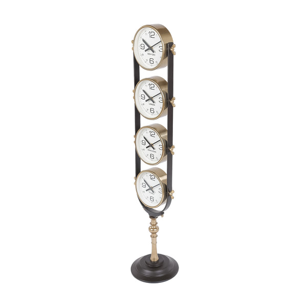 Sterling World City Floor Clock by Libra, image 2