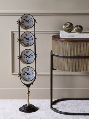 Sterling World City Floor Clock by Libra, image 6