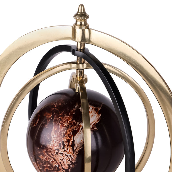 Kingsley Armillary with Marble Effect Globe by Libra, image 3