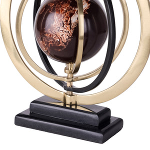 Kingsley Armillary with Marble Effect Globe by Libra, image 4