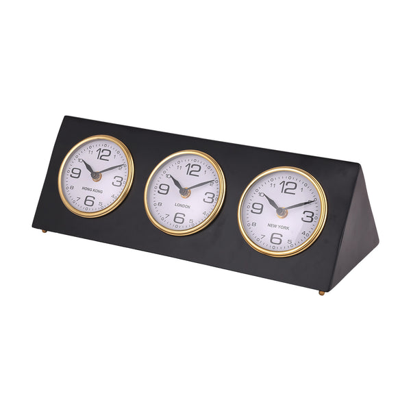 Retro World City Desk Clock by Libra, image 2