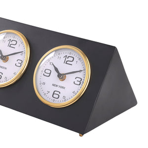 Retro World City Desk Clock by Libra, image 4