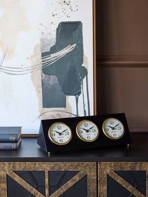 Retro World City Desk Clock by Libra, image 6
