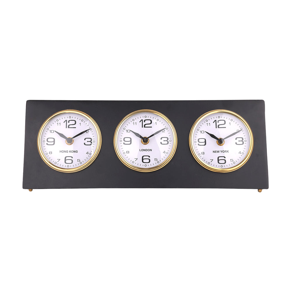 Retro World City Desk Clock by Libra
