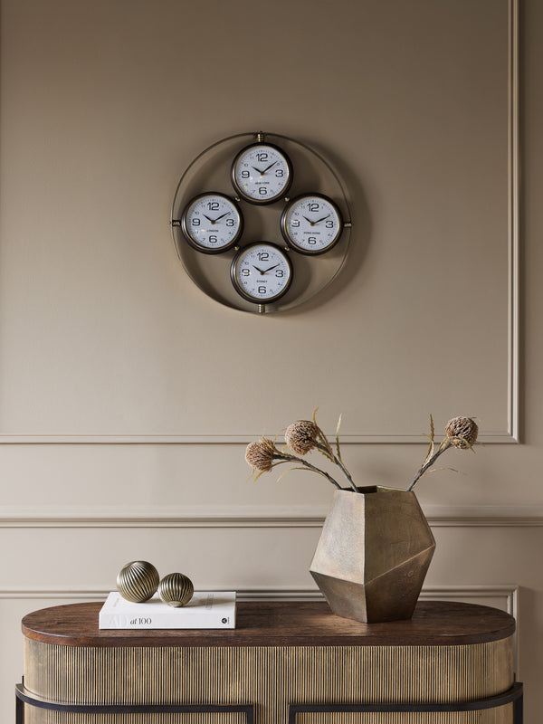 Sterling World City Wall Clock by Libra, image 6