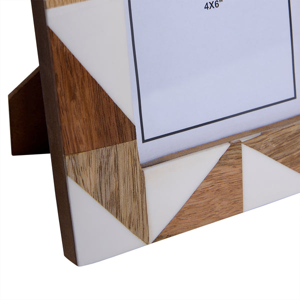 Geometric Resin Photo Frame 4x6 by Libra, image 5