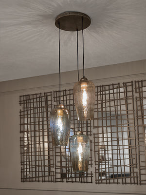 Belgrove 3 Light Drop Pendant by Libra, image 4