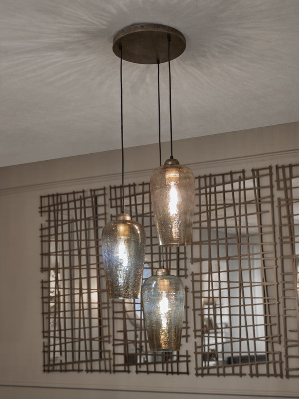 Belgrove 3 Light Drop Pendant by Libra, image 4