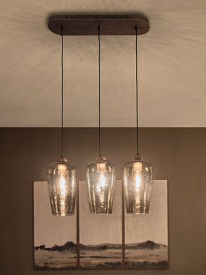 Belgrove 3 Light Linear Pendant by Libra, image 6
