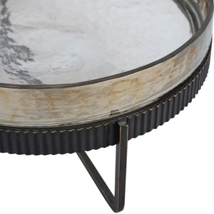 Beresford Glass Two Tier Cake Stand by Libra, image 5