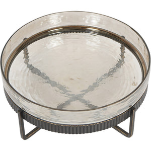 Beresford Glass Platter on Stand by Libra, image 3