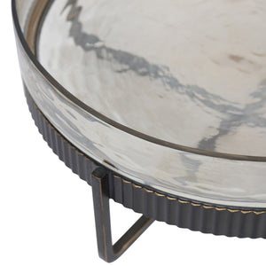 Beresford Glass Platter on Stand by Libra, image 4