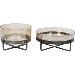 Beresford Glass Platter on Stand by Libra, image 7