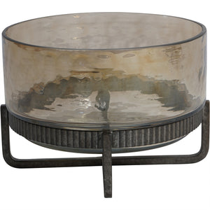 Beresford Glass Bowl on Stand by Libra, image 2