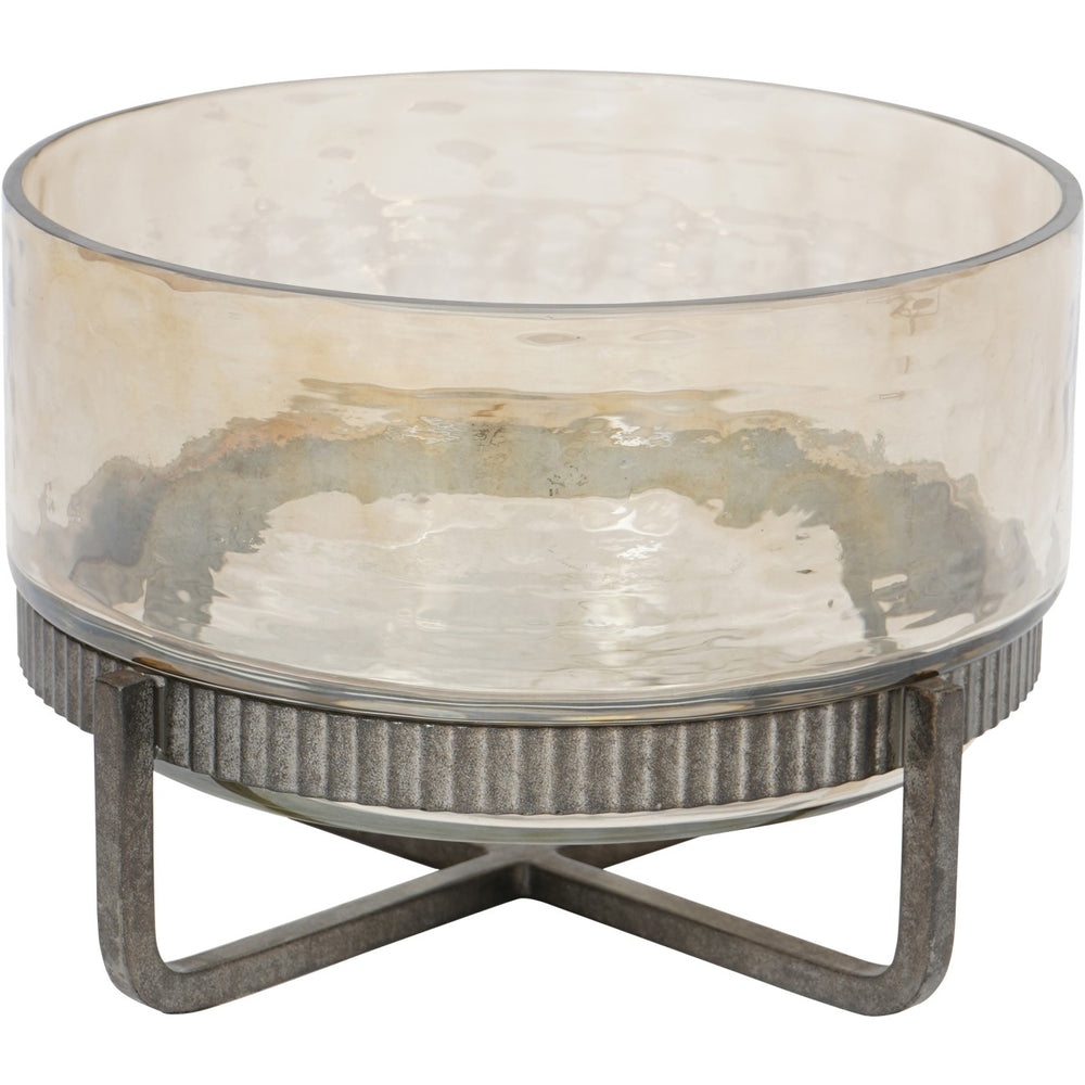 Beresford Glass Bowl on Stand by Libra