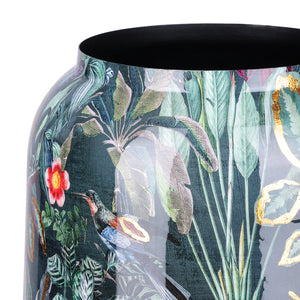 Tropical Blue Enamel Vase Small by Libra, image 3
