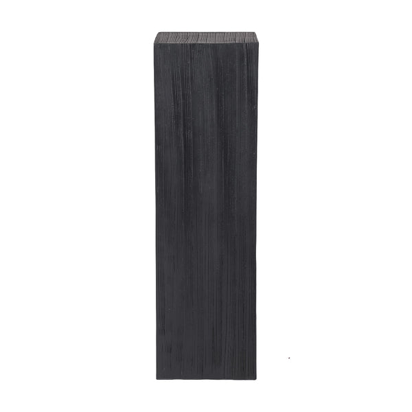Sienna Set of 2 Nested Black Mango Wood Plinths by Libra, image 2