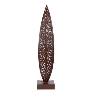 Rustica Leaf Outdoor Sculpture by Libra, image 2