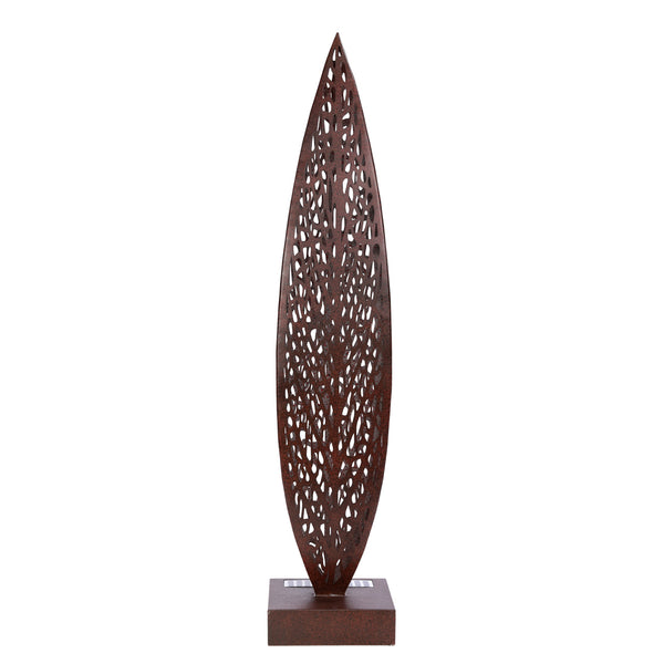 Rustica Leaf Outdoor Sculpture by Libra, image 2