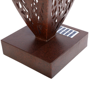 Rustica Leaf Outdoor Sculpture by Libra, image 5