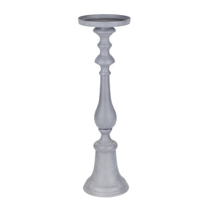 Van Dyk Grey Stonewash Pillar Holder Small by Libra, image 2