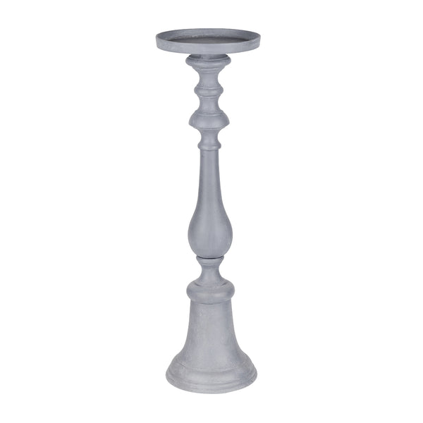 Van Dyk Grey Stonewash Pillar Holder Small by Libra, image 2