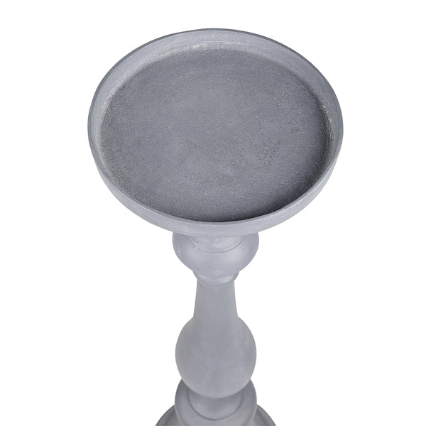 Van Dyk Grey Stonewash Pillar Holder Small by Libra, image 4